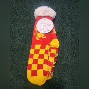 Red and Yellow Checkered Socks